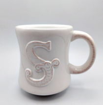Hallmark Stephen Carter Monogram S Initial Coffee Tea Cup Mug New w/Sticker - £9.76 GBP