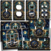 CANCER ZODIAC SIGN ASTROLOGY CELESTIAL ASTRAL LIGHT SWITCH OUTLET WALL P... - $8.99+