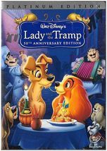DVD - Lady And The Tramp: Platinum Edition (1955) *2-Disc Set / Walt Disney* - $4.00