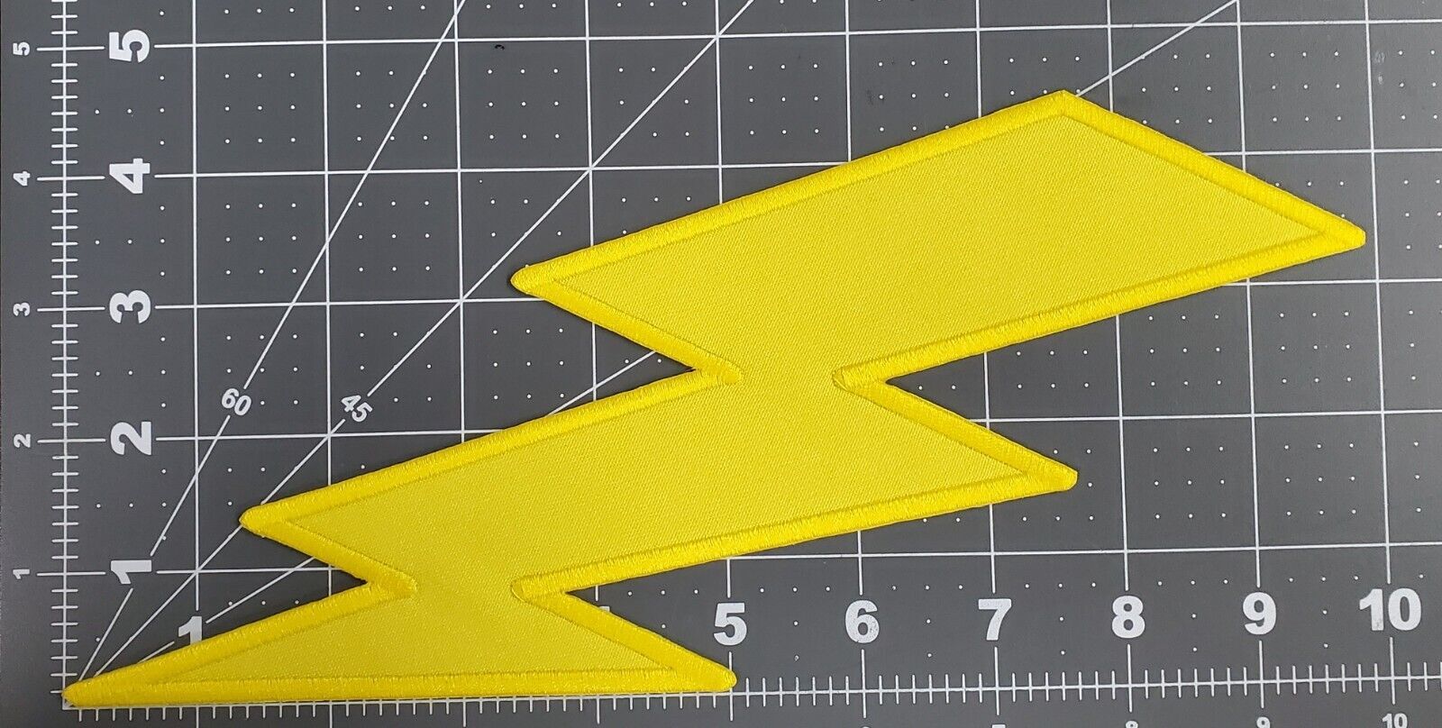 Lightning Bolt Applique Iron On Patch Thunder Storm Electricity - $4.05+