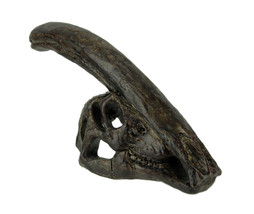 Zeckos Parasaurolophus Dinosaur Head Fossil Statue Small - $36.62