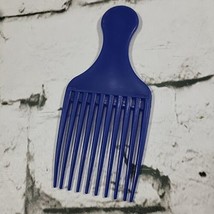 Vintage Goody Hair Pick Lift Comb Navy Blue Made In The USA - £11.64 GBP