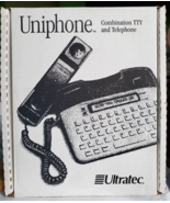 Ultratec Uniphone 1000 Combination TTY and Telephone - $467.49