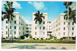 Florida Postcard West Palm Beach Lourdes Residence - £1.53 GBP