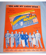 Vintage You Are My Lucky Star Sheet Music-Broadway Melody of 1936-Jack B... - $10.00