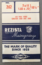 NOS Vintage Rezista 262  7x11 10-1/2&quot; Watch Mainspring For AS 984 1002 G... - $13.85