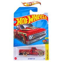 Hot Wheels 67 Chevy C10 Red HW Art Cars 2024 Case N (In-Stock) Free ship... - $468.69 MXN