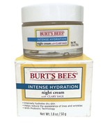 Burt’s Bees Night Cream Intense Hydration Clary Sage 1.8 oz *OPEN* SEE P... - $550.13 MXN