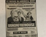 Bringing Down The House Vintage Movie Print Ad Steve Martin Queen Latifa... - $5.93
