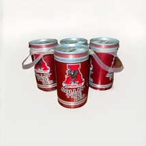 Rollin&#39; Tide Red Bama&#39;s Own Soft Drink Cans University of Alabama 4 Empty 12 oz - £23.12 GBP