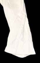 Lacoste Sport White Track Pants Mens M Zip Ankle Drawstring New image 5