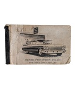 Rare 1960 Cadillac Owner Protection Policy Booklet Owner Manual - $19.99