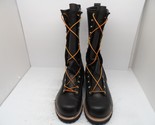 Hoffman Men&#39;s 12&quot; L22179 Steel Toe Pole Climber Boots *Made IN USA* Blac... - $235.12
