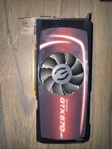 EVGA nVIDIA Geforce GTX 570 Video Card 1.25 GB | 012-P3-1570-B6 - $21.60