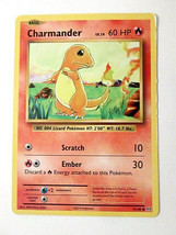 Pokemon  Charmander 60HP 2016 9/108 Basic Used Condition Fire Type - £34.75 GBP