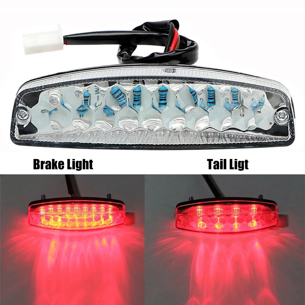 1Pc LED Rear Lights Motorcycle Lighting Tail Brake Light Indicator Lamp For AT - £12.59 GBP