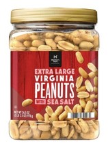 Extra Large Virginia Peanuts with Sea Salt 34.5 oz. SHIP SAME DAY - $12.45