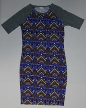 Women&#39;s Fitted Knit Dress; Multi-Color, Size S | LuLaRoe Julia - £23.53 GBP