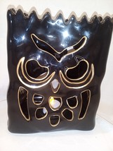 BLUE Sky Ceramic Owl Tea light - $22.00