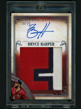 2016 Topps Five Star Bryce Harper Autograph Jumbo Jersey Patch #18/25 Nationals - £452.15 GBP