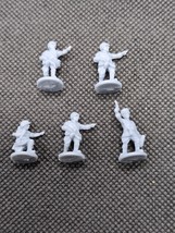 (5) Infantry Brigade With General 3/4&quot; Plastic Miniatures - $329.27 MXN