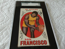 1969/70 Al Attles #24 Topps Tall Boy Sgc 70 Basketball San Francisco - £39.53 GBP