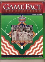 1995 ALDS Game program Red Sox @ Indians Division Series - £73.93 GBP