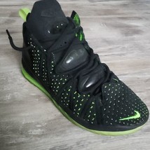 Authenticity Guarantee 
Nike LeBron James XVIII 18 Dunkman Black Electri... - £86.50 GBP