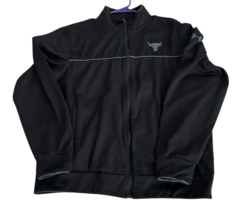 Under Armour Project Rock Iron Paradise Track Jacket Black Size L 136175... - $37.95