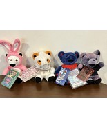 Vintage Liquid Blue Grateful Dead 7’ Bears Lot Of 4 Read See Pictures - $110.30 CAD
