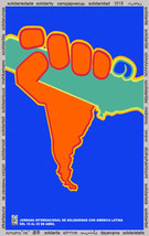 Solidarity POSTER Quality print.Latin America.Political decor art Design.q873 - £14.01 GBP+