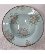 MacKenzie Childs 1995 Camp Blue Pressed Flowers Enamel 8&quot; Salad Bowl - €36,14 EUR