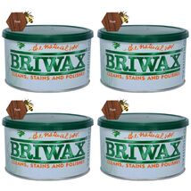 Briwax Original Furniture Wax 16 Oz - Teak (Pack of 4) - $108.75