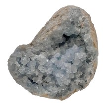 Blue Celestite Cluster Geode From Sankoany, Ketsepy Mahajanga - £151.04 GBP