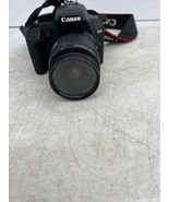 Canon EOS Rebel XS DS126191 Camera w/Zoom Lens 18-55mm, Strap, Battery - $78.50