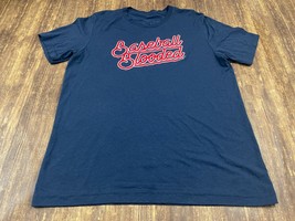 40 Man Merch “Baseball Blooded” Men’s Dark Blue T-Shirt - XL - £5.22 GBP