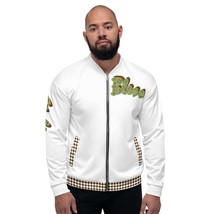 White Leopard Bomber Jacket - £75.10 GBP