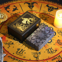 Gold Foil Laser Tarot Tarot Color-changing Printed Tarot Waterproof Collectors - £27.86 GBP