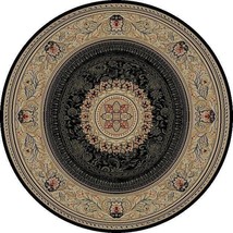 Concord Global 65239 7 ft. 10 in. Ankara Chateau - Round, Black - £166.51 GBP