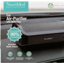 Nuvomed Car Air Purifier HEPA Filter Removes 99% of air impurities such as dust, - £24.62 GBP