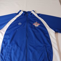 Admiral 2015 National Senior Games Men's Blue & White Full Zip Jacket Sz Medium image 8