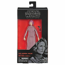 Star Wars The Black Series 6 Inch Figure 2019 Wave 20 Vice Admiral Holdo - $28.05