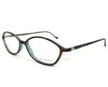Ralph Lauren Eyeglasses Frames RL 1353 R65 Brown Blue Cat Eye Oval 50-14... - $55.89