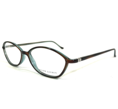 Ralph Lauren Eyeglasses Frames RL 1353 R65 Brown Blue Cat Eye Oval 50-14-135 - £43.84 GBP