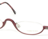 Vintage Cerruti 1881 C 1436 B BURGUNDY EYEGLASSES GLASSES C1436 46-25-145mm - $59.40