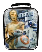 Star Wars BB-8, R2-D2 &amp; C-3PO Lead-Safe PVC Gratuit 3D Isolé Lunch Sac Boite - £8.56 GBP