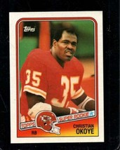 1988 Topps #363 Christian Okoye Nmmt (Rc) Chiefs *X106533 - £4.24 GBP