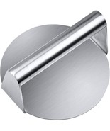 Stainless Steel Burger Press  5.5&quot; Round - Round Burger Smasher NEW - £21.30 GBP