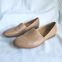 Dansko Larisa Taupe Milled Leather Slip On Ballet Flat Loafers EU 38 US 7.5-8 - £28.42 GBP