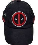 Marvel Deadpool Logo Men Adjustable Plain Contrast Mesh Hat Cap (One Siz... - £13.65 GBP